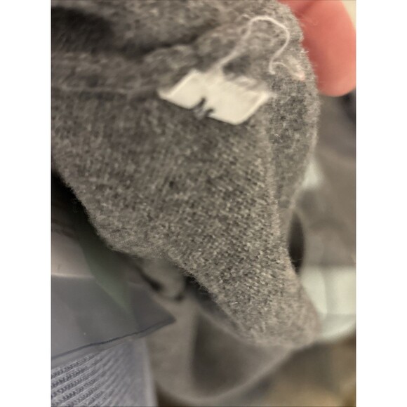 Vintage DD Sloane Women’s M Sweater 96% LambsWool Turtleneck Gray College Ski - Picture 7 of 16